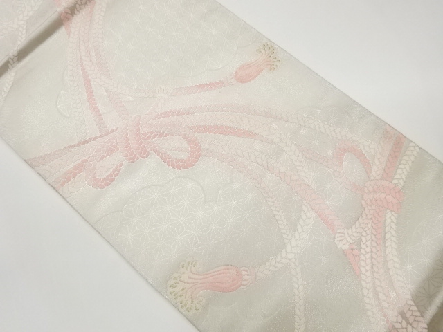 Braided Cord with Clouds and Classic Pattern Woven Bags